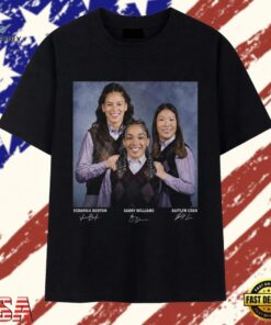 Golden State Valkyries Burton Williams Chen Vintage School Picture T Shirt, Trendy 2D Print Shirt Golden State Valkyries Burton Williams Chen Vintage School Picture T Shirt