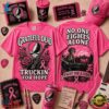 Grateful Dead No One Fights Alone Breast Cancer Awareness 3D Shirt, Trending Music 3D Tee Grateful Dead NO One Fights Alone Breast Cancer Awareness 3D Shirt