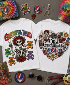 Grateful Dead Skeleton Roses Vintage 3D Shirt , Music Fans Shirt Grateful Dead Skeleton Roses Vintage 3D Shirt