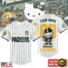 Green Bay Packers NFL Kitty Game Day Custom Baseball Jersey Shirt , NFL Baseball Shirt 2 Green Bay Packers NFL Kitty Game Day Custom Baseball Jersey Shirt , NFL Baseball Shirt Green Bay Packers Nfl Kitty Game Day Custom Baseball Jersey Shirt