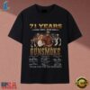 Gunsmoke TV Show 71 Years 1955 2026 Cast Signatures T Shirt, Music 2D Graphic Tee 3 Gunsmoke TV Show 71 Years 1955 2026 Cast Signatures T Shirt, Music 2D Graphic Tee Gunsmoke TV Show 71 Years 1955 2026 Cast Signatures T Shirt