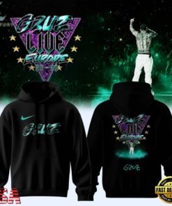 GZUZ LIVE EUROPE TOUR 2026 Signed Black Hoodie, Trending Music 3D Tee Gzuz Live Europe Tour 2026 Signed Black Hoodie