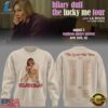 Hilary Duff The Lucky Me Tour 2026 Scheduler Sweatshirt , Music Design T Shirt Hilary Duff The Lucky ME Tour 2026 Scheduler Sweatshirt