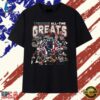 Houston Texans All Time Greats 2002 2026 Signatures Graphic T Shirt, Trendy 2D Print Shirt Houston Texans All Time Greats 2002 2026 Signatures Graphic T Shirt