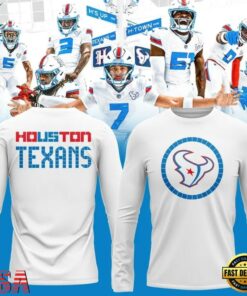 Houston Texans Rivalries By the H For the H 2026 Limited Edition Long Sleeve Shirt, Viral 3D Graphic Tee Houston Texans Rivalries BY The H For The H 2026 Limited Edition Long Sleeve Shirt