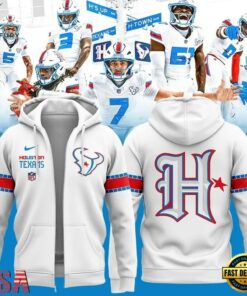 Houston Texans Rivalries By the H For the H 2026 Zip Hoodie, Viral 3D Graphic Tee Houston Texans Rivalries BY The H For The H 2026 Zip Hoodie