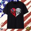 Houston Texans x San Antonio Spurs skulls face to face heart shape distressed T Shirt , Trendy 2D Print Shirt 3 Houston Texans x San Antonio Spurs skulls face to face heart shape distressed T Shirt , Trendy 2D Print Shirt Houston Texans X San Antonio Spurs Skulls Face TO Face Heart Shape Distressed T Shirt