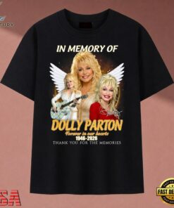 In Memory Of Dolly Parton Wings Guitar 1946 2026 Tribute T Shirt, Music 2D Graphic Tee IN Memory OF Dolly Parton Wings Guitar 1946 2026 Tribute T Shirt