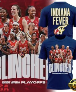 Indiana Fever 2026 WNBA PLAYOFFS All Team Design T Shirt, Viral 3D Graphic Tee Indiana Fever 2026 Wnba Playoffs All Team Design T Shirt