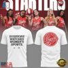 Indiana Fever Everyone Watches Womens Sports White T Shirt 3 Indiana Fever Everyone Watches Womens Sports White T Shirt