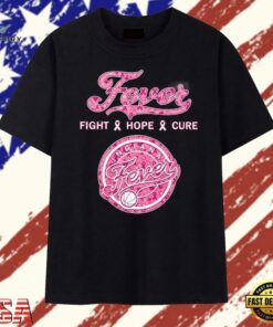 Indiana Fever Fight Hope Cure Breast Cancer Awareness Ribbon T Shirt, Trendy 2D Print Shirt Indiana Fever Fight Hope Cure Breast Cancer Awareness Ribbon T Shirt