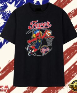 Indiana Fever Mascot Slam Dunk Vintage Basketball 2026 T Shirt, Trendy 2D Print Shirt Indiana Fever Mascot Slam Dunk Vintage Basketball 2026 T Shirt