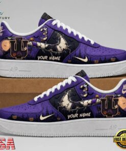Indiana Hoosiers 2026 NCAA Haunted Moon Halloween Custom Air Force 1 Shoes Sneakers , NCAA New Design Shoes Indiana Hoosiers 2026 Ncaa Haunted Moon Halloween Custom Air Force 1 Shoes Sneakers