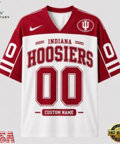 Indiana Hoosiers NCAA College Team Pride Personalized Football jersey, NCAA Team Football Jersey Indiana Hoosiers Ncaa College Team Pride Personalized Football Jersey