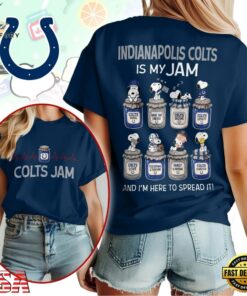Indianapolis Colts NFL Jam Snoopy Peanuts Football Fan 3D Shirt, Sports Fans 3D Shirt Indianapolis Colts Nfl Jam Snoopy Peanuts Football Fan 3D Shirt