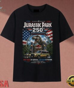 intage Jurassic Park 250th Anniversary 1776 2026 America Freedom T Shirt, Music 2D Graphic Tee Intage Jurassic Park 250th Anniversary 1776 2026 America Freedom T Shirt
