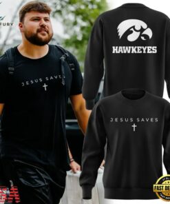 JESUS SAVES x Iowa Hawkeyes 2026 Sweatshirt