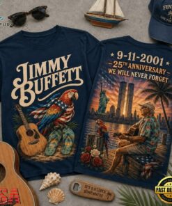 Jimmy Buffett 9 11 Memorial 25th Anniversary 3D Shirt , Music Design T Shirt Jimmy Buffett 9 11 Memorial 25th Anniversary 3D Shirt