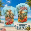 Jimmy Buffett Tropical Hibiscus Guitar 2026 3D Shirt , Trending Music 3D Tee Jimmy Buffett Tropical Hibiscus Guitar 2026 3D Shirt