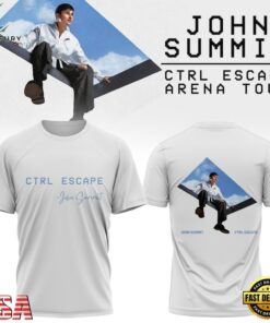 John Summit CTRL ESCAPE Arena Tour 2026 Limited Edition T Shirt , Music Design T Shirt John Summit Ctrl Escape Arena Tour 2026 Limited Edition T Shirt