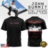 John Summit CTRL ESCAPE Arena Tour 2026 Scheduler T Shirt , Music Design T Shirt John Summit Ctrl Escape Arena Tour 2026 Scheduler T Shirt