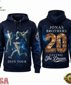 Jonas Brothers Living The Dream Tour 20 Years Hoodie , Music Fans Shirt Jonas Brothers Living The Dream Tour 20 Years Hoodie