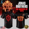 Jonas Brothers The Burning Up Tour 2026 Baseball Jersey, Music Artist Baseball Jersey Jonas Brothers The Burning UP Tour 2026 Baseball Jersey