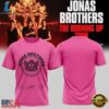Jonas Brothers The Burning Up Tour 2026 Pink T Shirt, Trending Music 3D Tee Jonas Brothers The Burning UP Tour 2026 Pink T Shirt