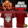Jonas Brothers The Burning Up Tour 2026 Signature Red T Shirt, Trending Music 3D Tee Jonas Brothers The Burning UP Tour 2026 Signature Red T Shirt