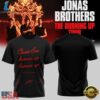 Jonas Brothers The Burning Up Tour 2026 Signature T Shirt, Trending Music 3D Tee Jonas Brothers The Burning UP Tour 2026 Signature T Shirt