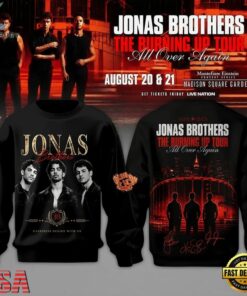 Jonas Brothers The Burning Up Tour 2026 Sweatshirt , Music Fans Shirt Jonas Brothers The Burning UP Tour 2026 Sweatshirt