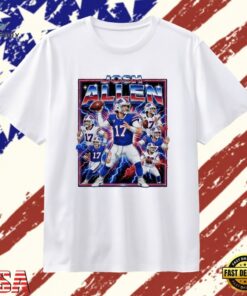Josh Allen Buffalo Bills 17 Galactic Storm 2026 T Shirt , Trendy 2D Print Shirt Josh Allen Buffalo Bills 17 Galactic Storm 2026 T Shirt