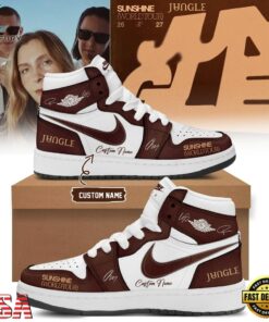 Jungle Sunshine World Tour 2026 27 Limited Edition Signature Red Air Jordan 1 Hightop Shoes , Music Shoes Jungle Sunshine World Tour 2026 27 Limited Edition Signature Red Air Jordan 1 Hightop Shoes