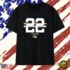 Justice Haynes Georgia Tech Yellow Jackets number 22 T Shirt , Trendy 2D Print Shirt Justice Haynes Georgia Tech Yellow Jackets Number 22 T Shirt