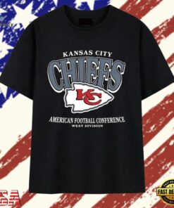 Kansas City Chiefs American Football Conference West Division T Shirt, Trendy 2D Print Shirt Kansas City Chiefs American Football Conference West Division T Shirt