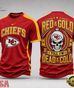 Kansas City Chiefs NFL Till I’m Dead Forever Skull Fan Pride 3D Shirt, Sports Fans 3D Shirt Kansas City Chiefs Nfl Till I M Dead Forever Skull Fan Pride 3D Shirt