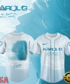 KaRol G Album NO ME ARREPIENTO DE SENTIR TANTO Baseball Jersey , Music Artist Baseball Jersey Karol G Album NO ME Arrepiento DE Sentir Tanto Baseball Jersey