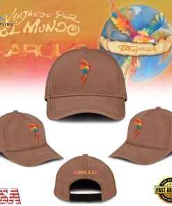 Karol G VIAJANDO POR EL MUNDO TROPITOUR Classic Cap , Music Lover Baseball Cap Karol G Viajando Por EL Mundo Tropitour Classic Cap