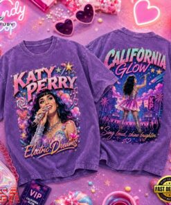 Katy Perry Electric Dreams, California Glow, Sing Loud Shine Brighter 3D Shirt, Trending Music 3D Tee Katy Perry Electric Dreams California Glow Sing Loud Shine Brighter 3D Shirt