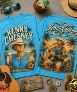 Kenny Chesney All Night Long 3D Graphic Shirt , Trending Music 3D Tee Kenny Chesney All Night Long 3D Graphic Shirt