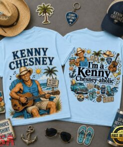 Kenny Chesney Beach Life Chesney aholic Two Sided 3D Shirt , Music Fans Shirt Kenny Chesney Beach Life Chesney Aholic Two Sided 3D Shirt