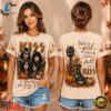 KISS Fall Pumpkin Vintage Band Portrait Unisex 3D Shirt , Music Design T Shirt Kiss Fall Pumpkin Vintage Band Portrait Unisex 3D Shirt