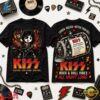 KISS Rock & Roll All Nite Graphic Chibi T Shirt , Music Fans Shirt Kiss Rock Roll All Nite Graphic Chibi T Shirt