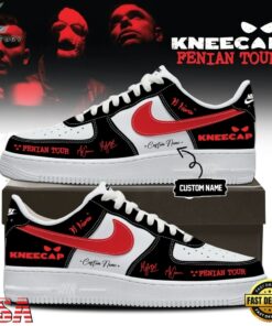 KNEECAP FENIAN TOUR Limited Edition Signature 2026 Black Air Force 1 Shoes Sneakers