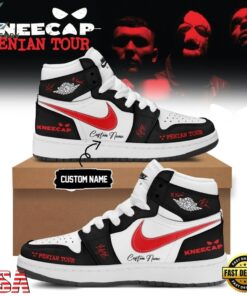 KNEECAP FENIAN TOUR Limited Edition Signature 2026 Black Air Jordan 1 Shoes Sneakers , Music Shoes Kneecap Fenian Tour Limited Edition Signature 2026 Black Air Jordan 1 Shoes Sneakers