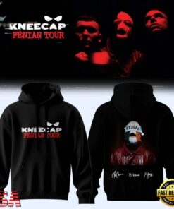 KNEECAP FENIAN TOUR Limited Edition Signature 2026 Hoodie , Music Design T Shirt Kneecap Fenian Tour Limited Edition Signature 2026 Hoodie