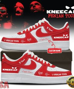 KNEECAP FENIAN TOUR Limited Edition Signature 2026 Red Air Force 1 Shoes Sneakers