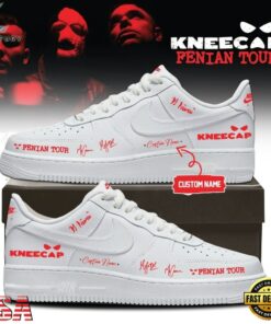 KNEECAP FENIAN TOUR Limited Edition Signature 2026 White Air Force 1 Shoes Sneakers