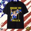 Knuck If You Bueck Dallas Wings Paige Bueckers T Shirt , Trendy 2D Print Shirt Knuck IF You Bueck Dallas Wings Paige Bueckers T Shirt
