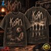 Korn Freak On A Leash, Life Is Peachy, Follow The Leader 3D Shirt, Trending Music 3D Tee Korn Freak ON A Leash Life IS Peachy Follow The Leader 3D Shirt